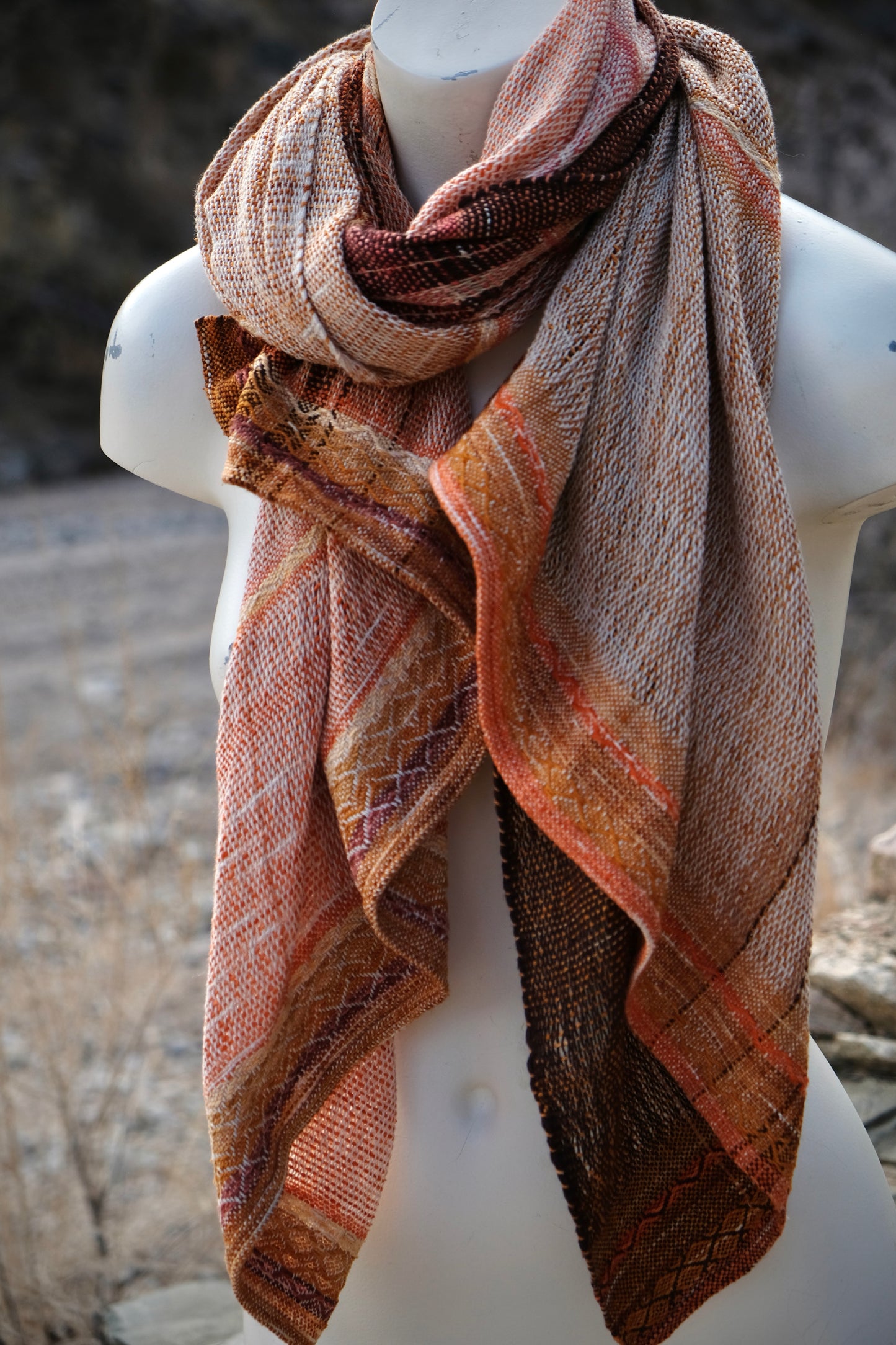 Orange - Ethereal Scarf
