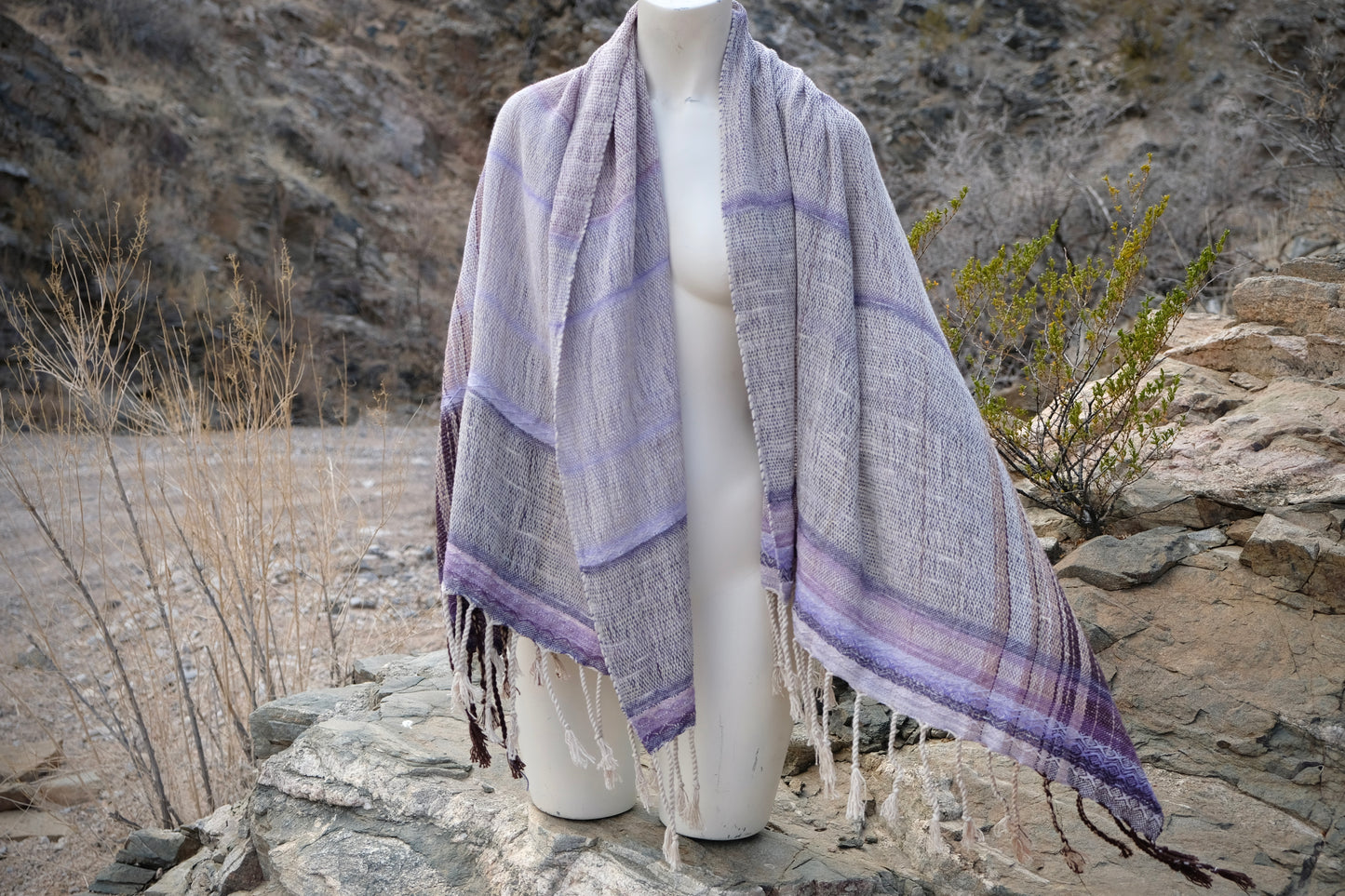 Purple Etherial Scarf