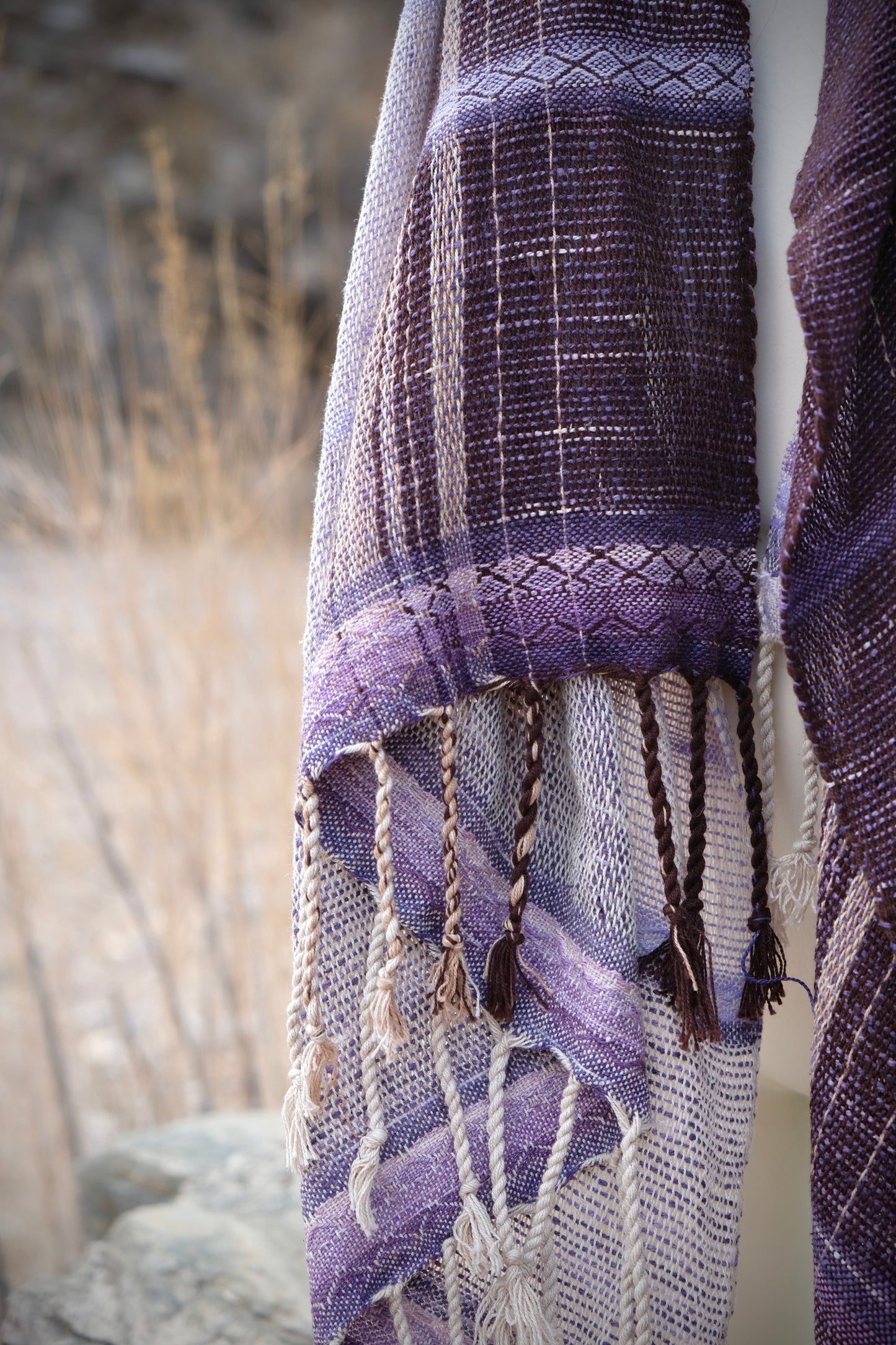 Purple Etherial Scarf