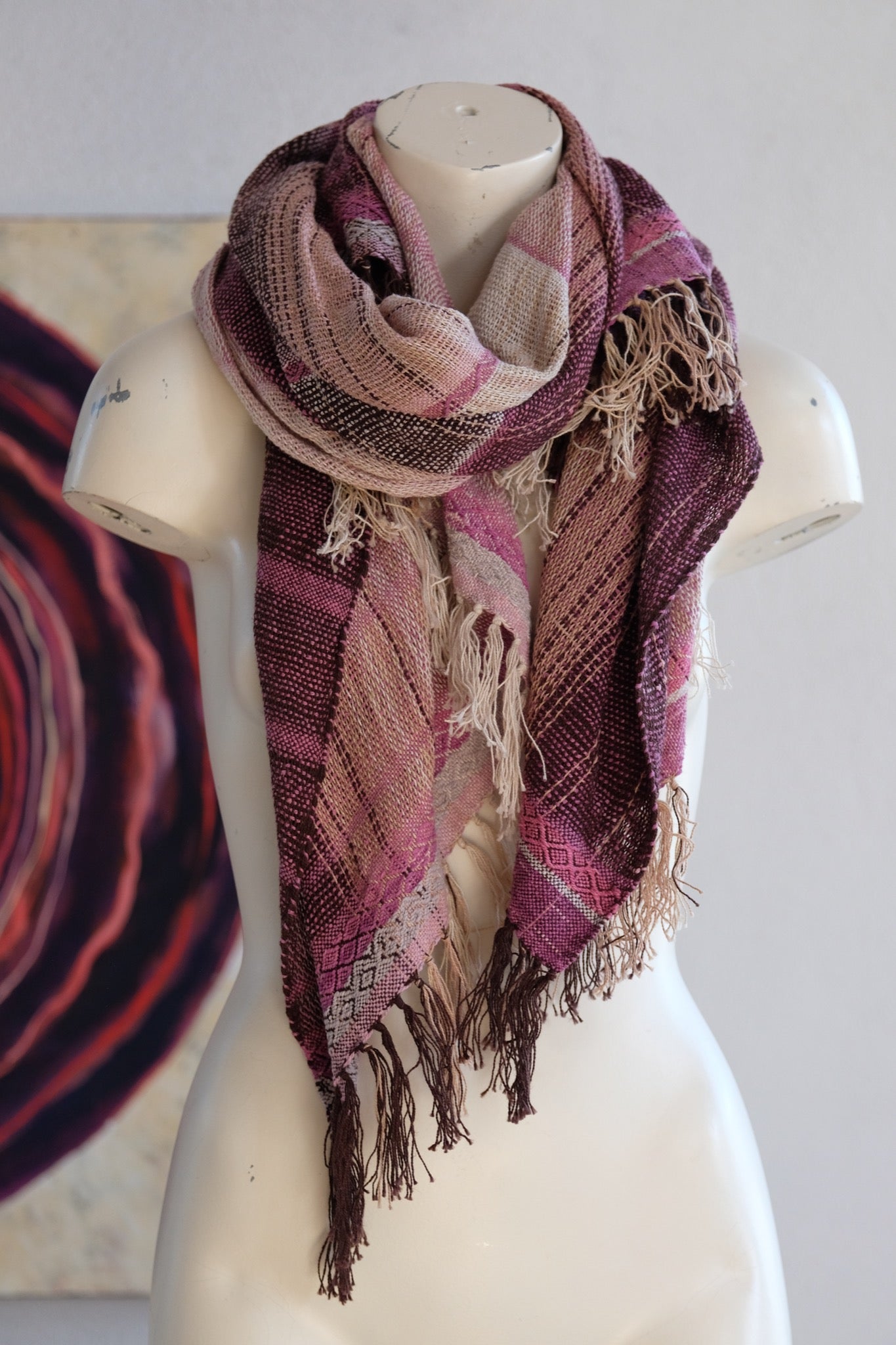 Cochineal Scarf Part:5
