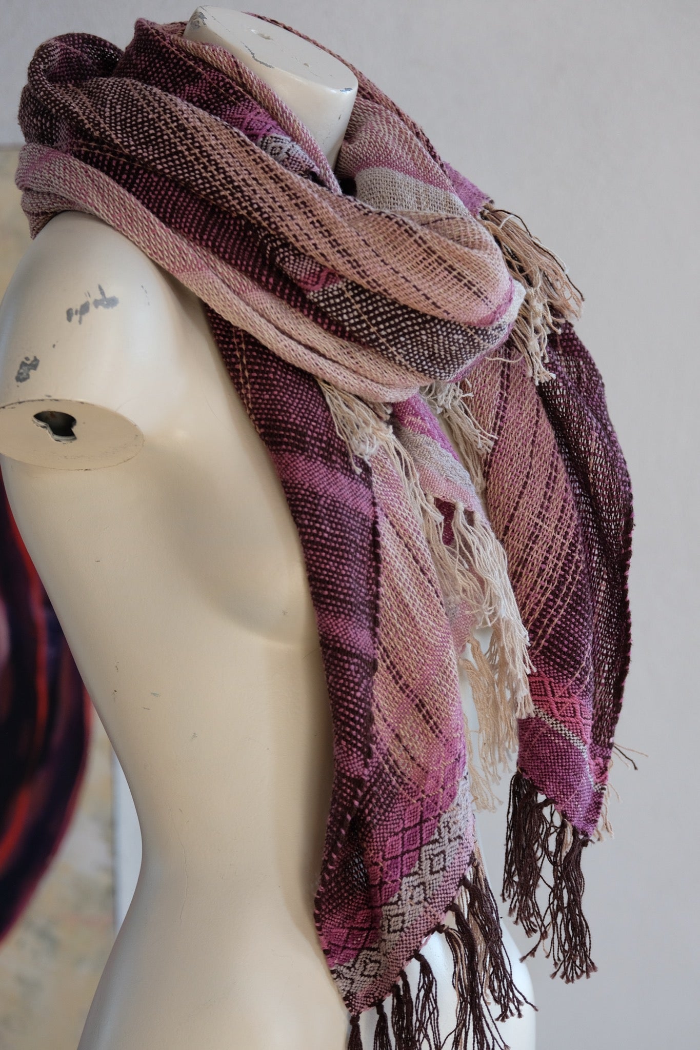 Cochineal Scarf Part:5