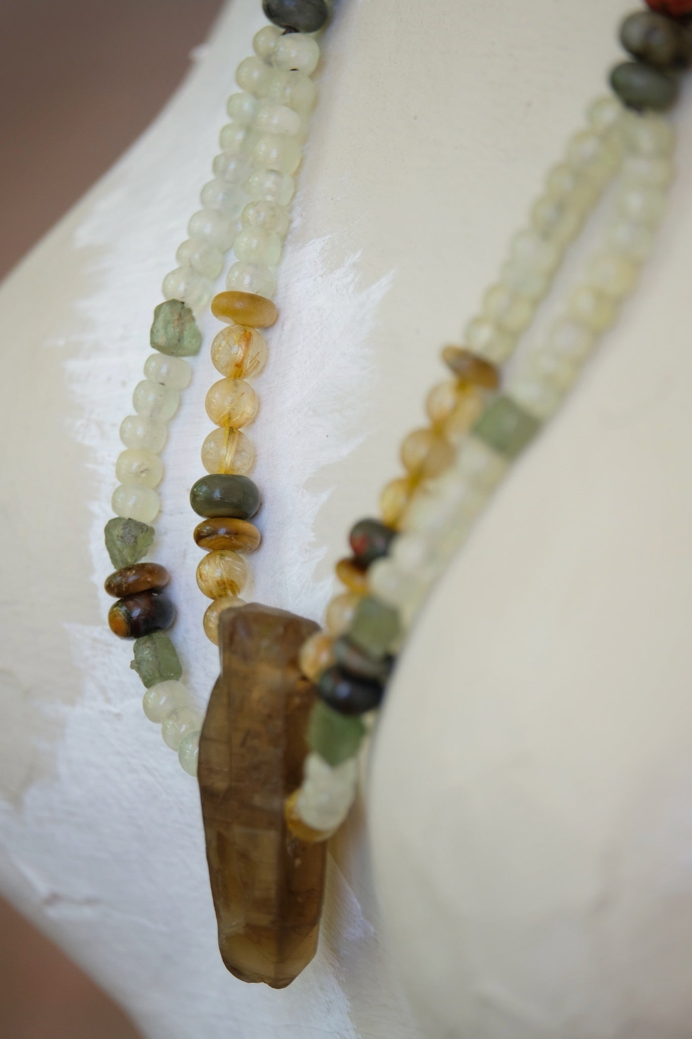 Citrine & Peridot Adornment