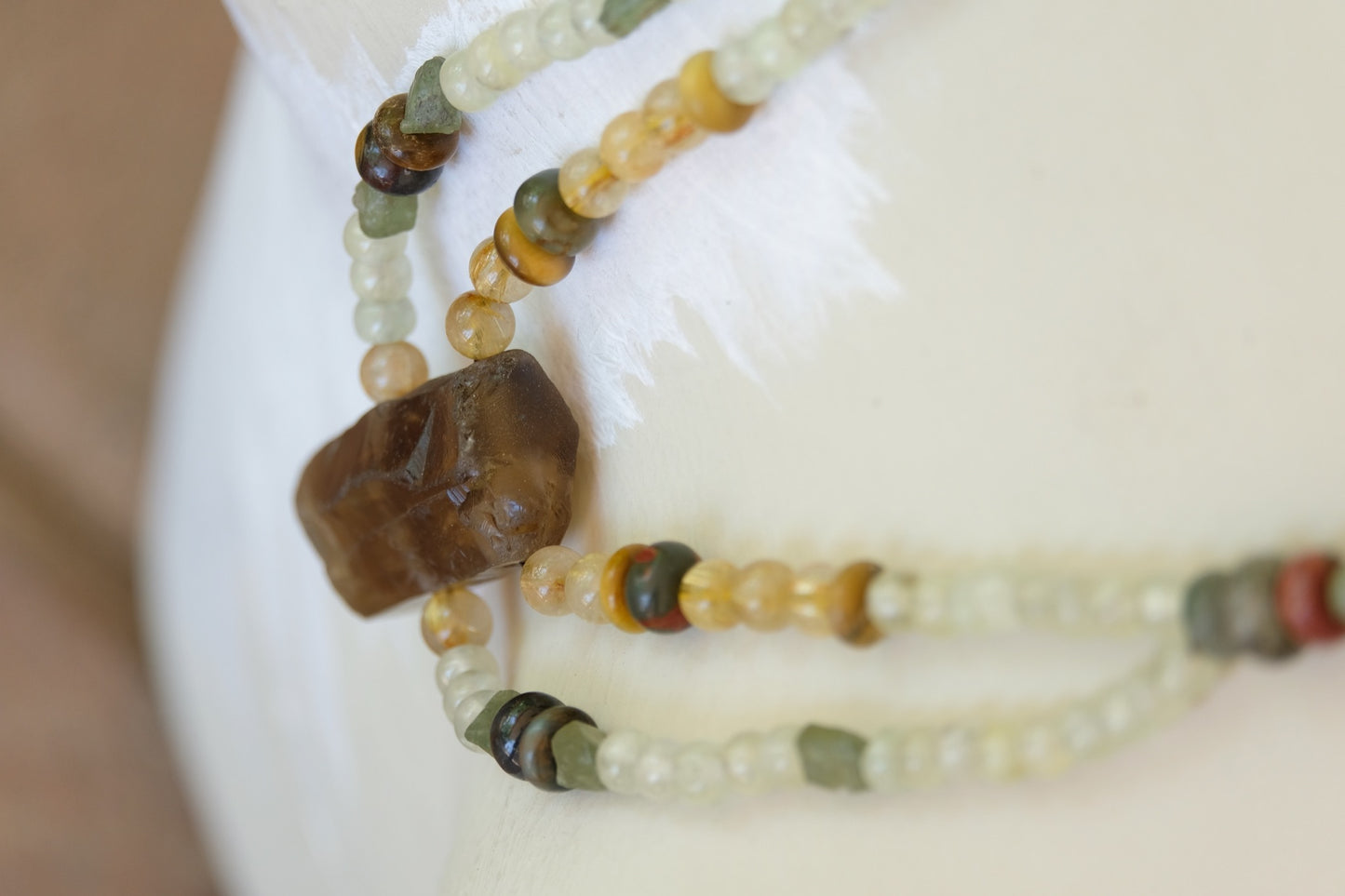 Citrine & Peridot Adornment