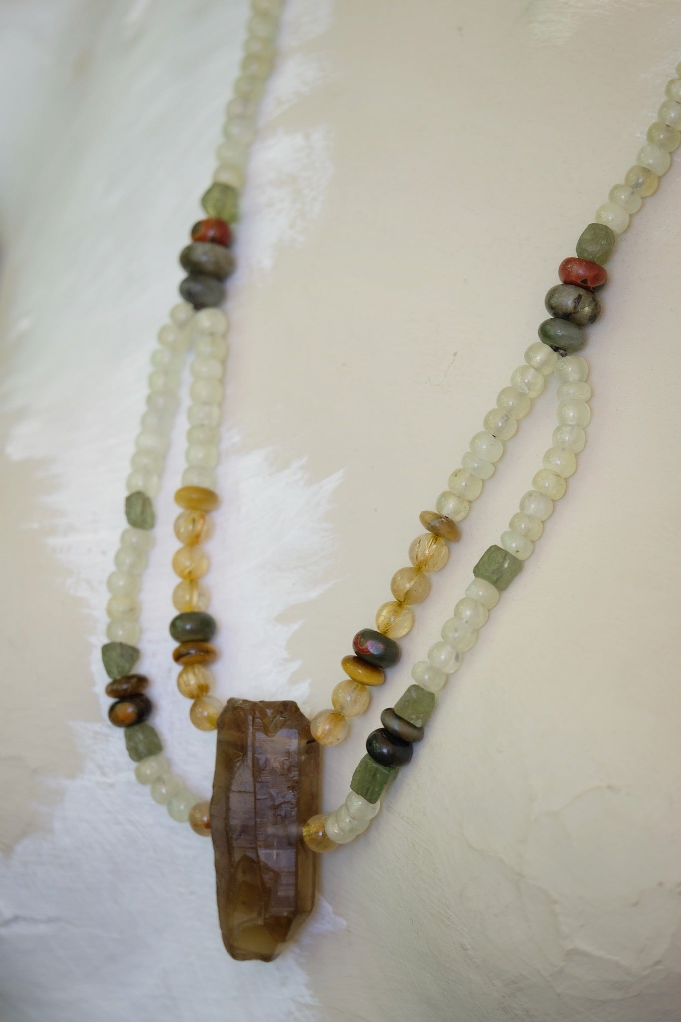 Citrine & Peridot Adornment