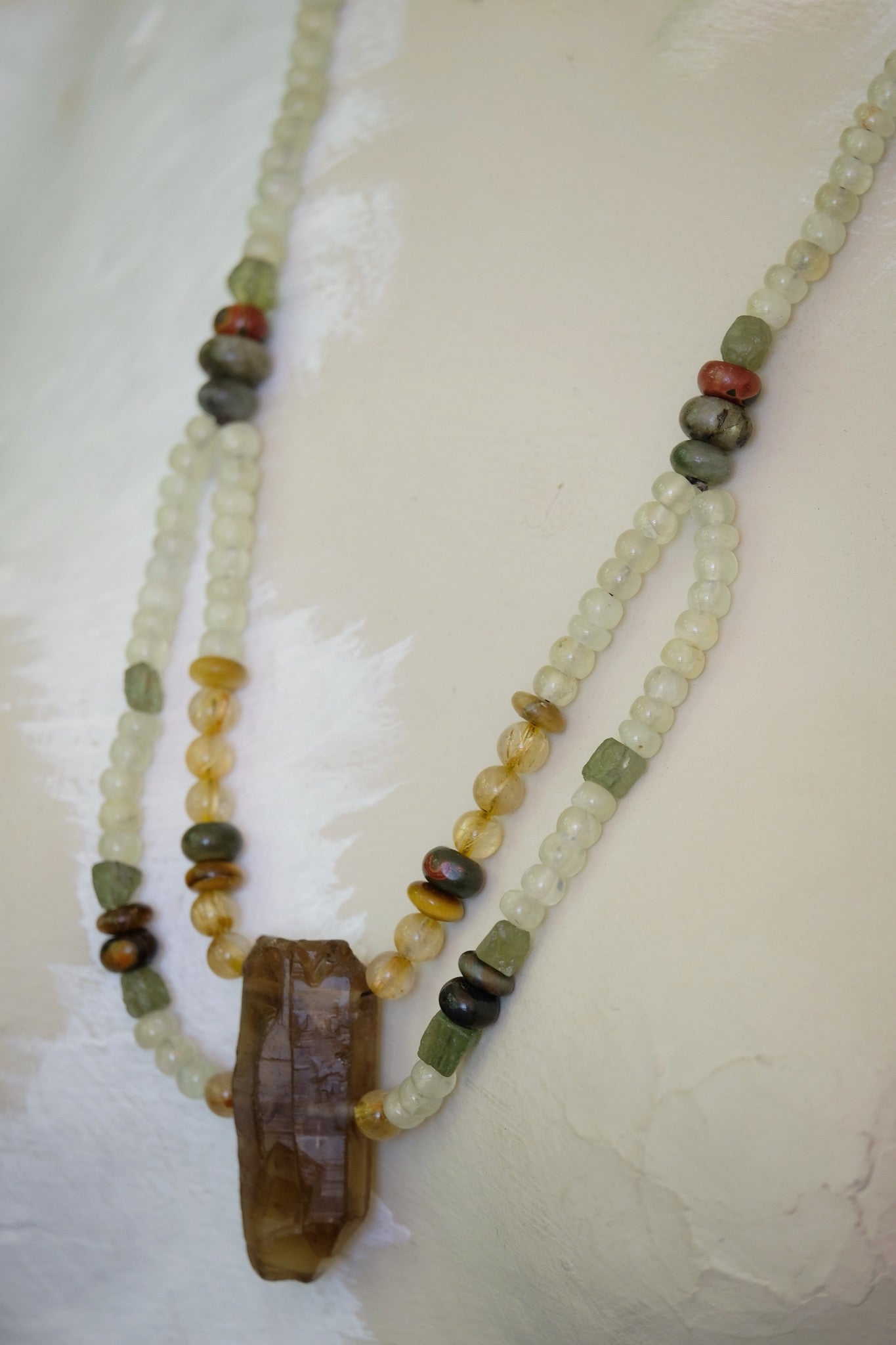Citrine & Peridot Adornment