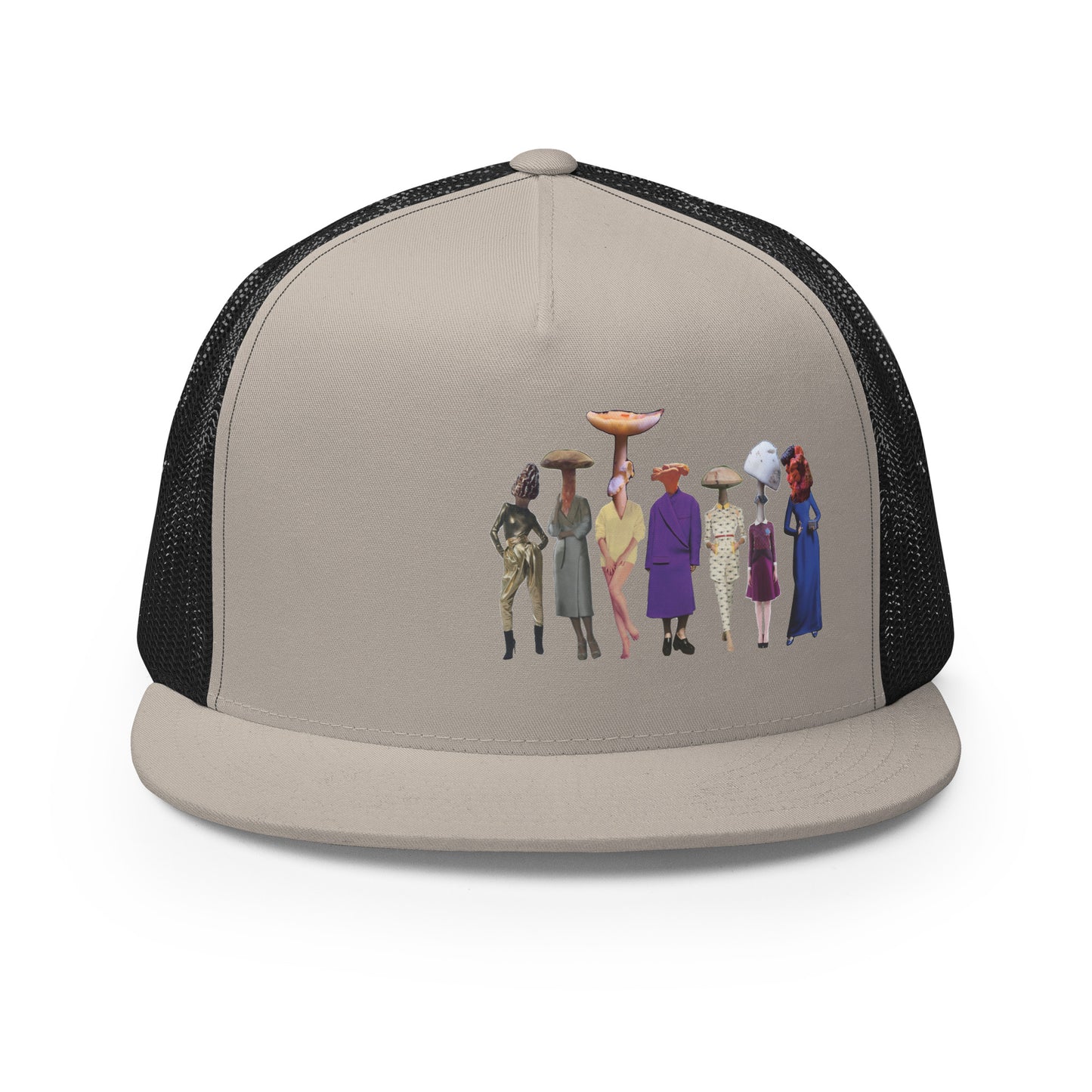 Mushroom Ladies Trucker Cap