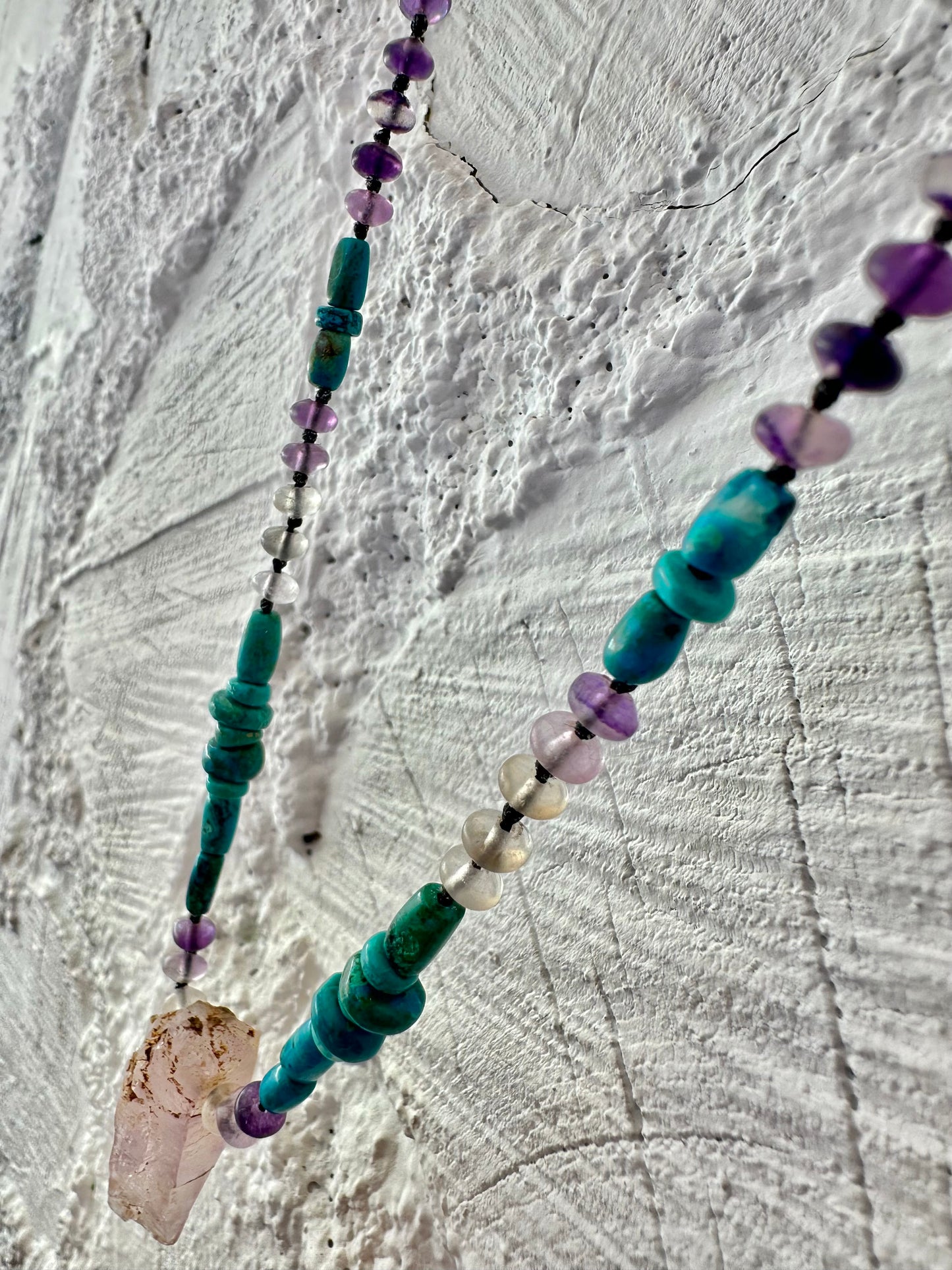 New Mexico Amethyst & Peruvian Chrysocolla