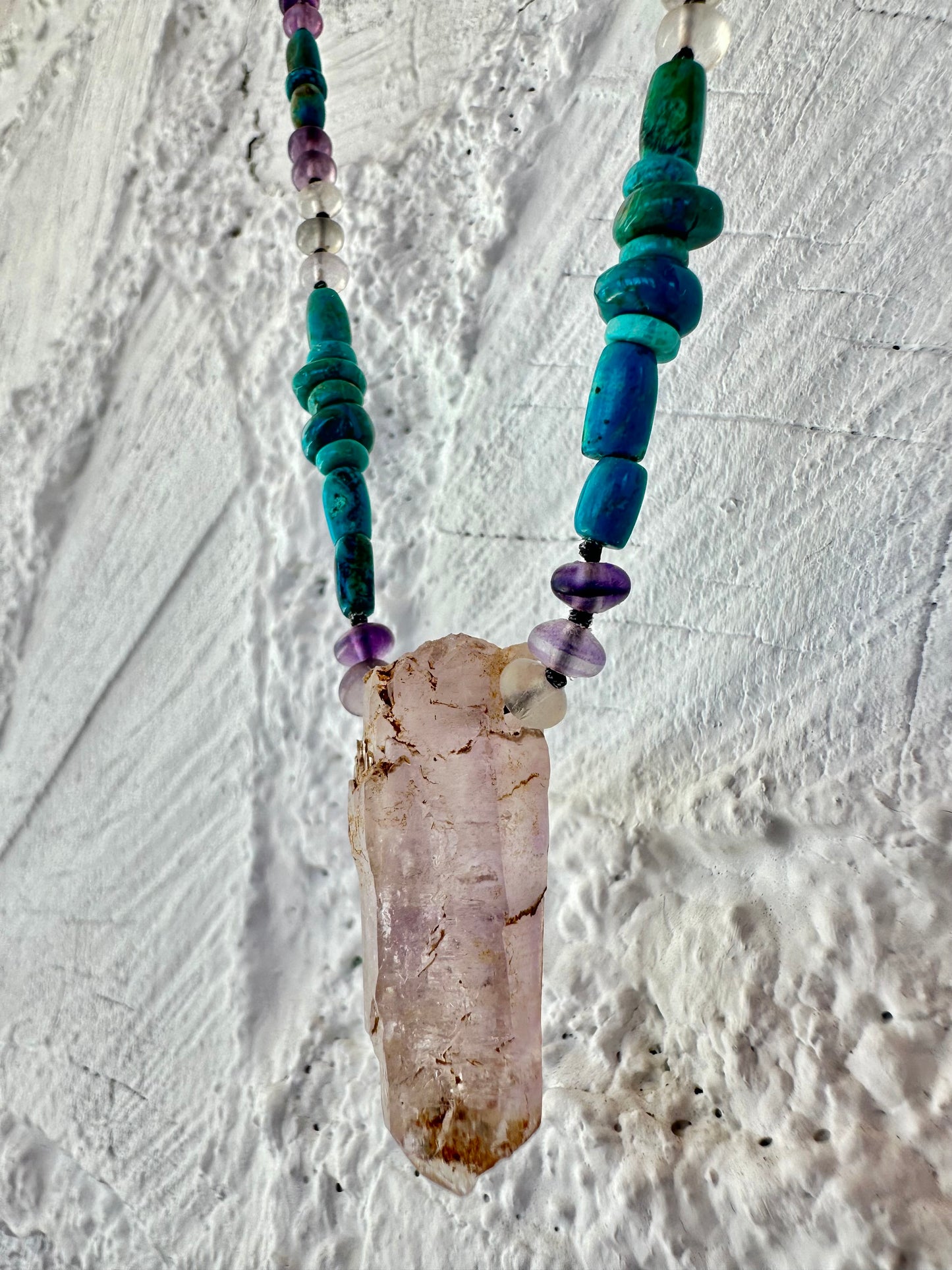 New Mexico Amethyst & Peruvian Chrysocolla