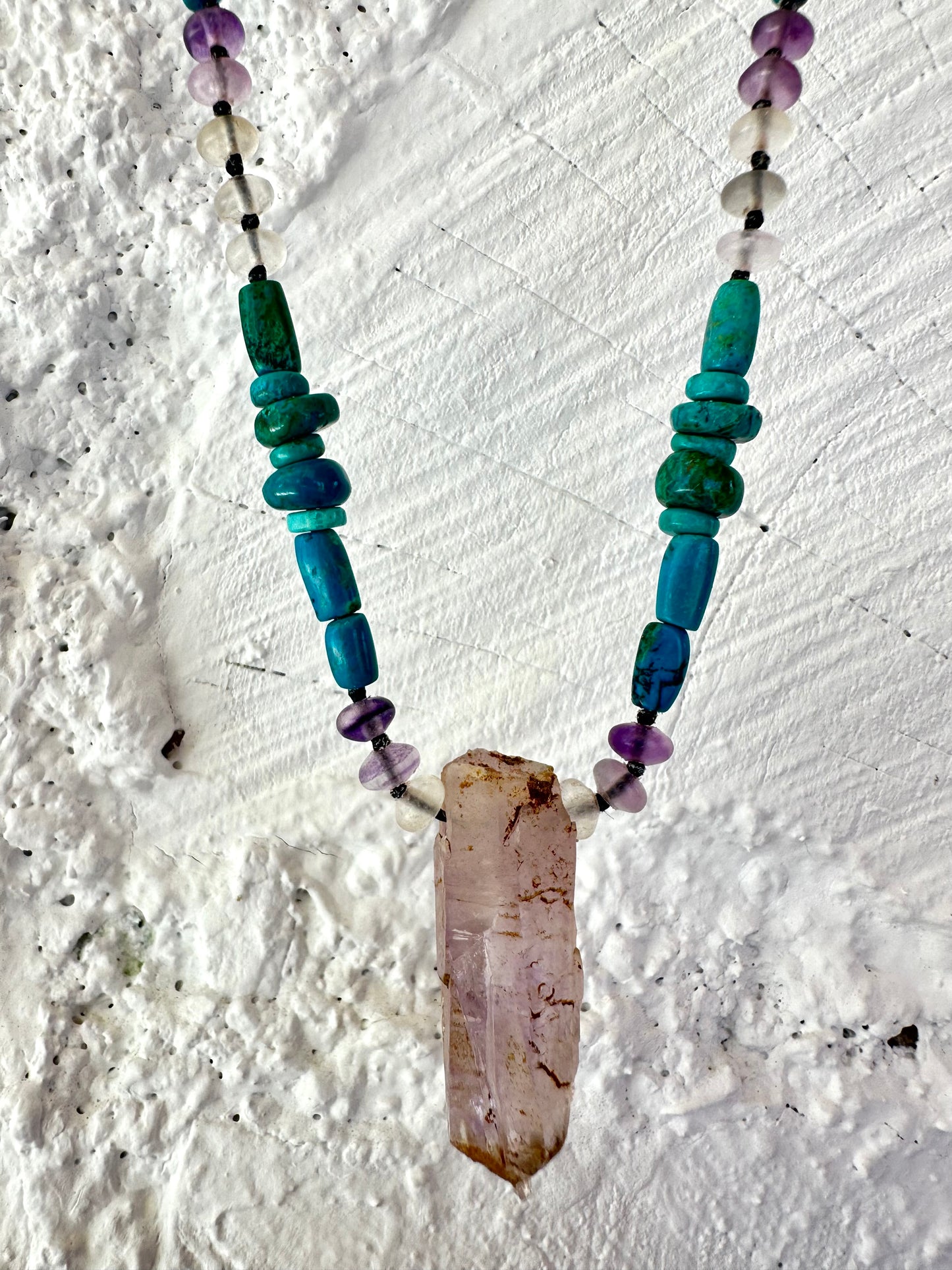 New Mexico Amethyst & Peruvian Chrysocolla