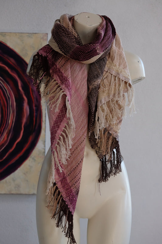 Cochineal Scarf Part :3