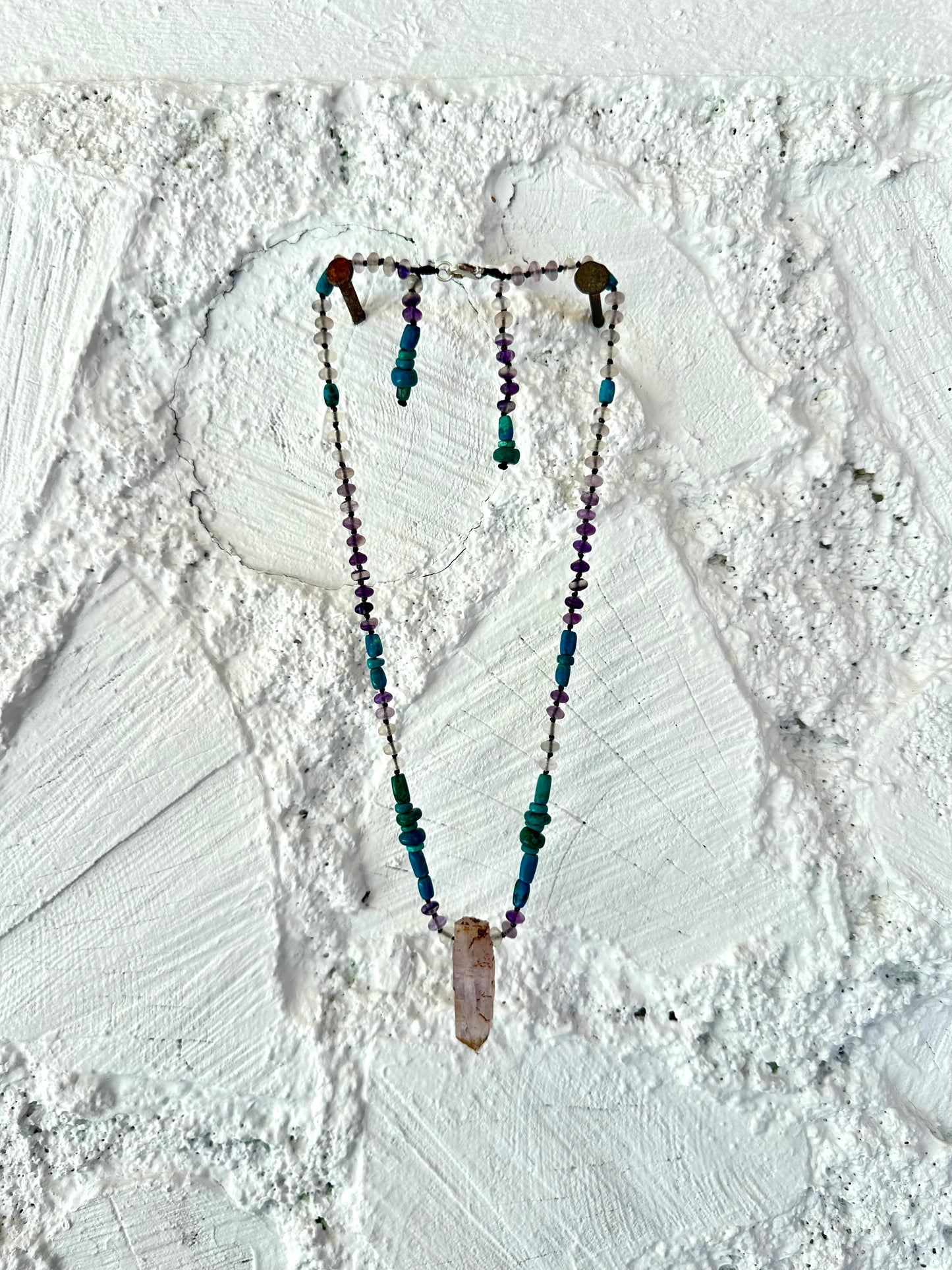 New Mexico Amethyst & Peruvian Chrysocolla