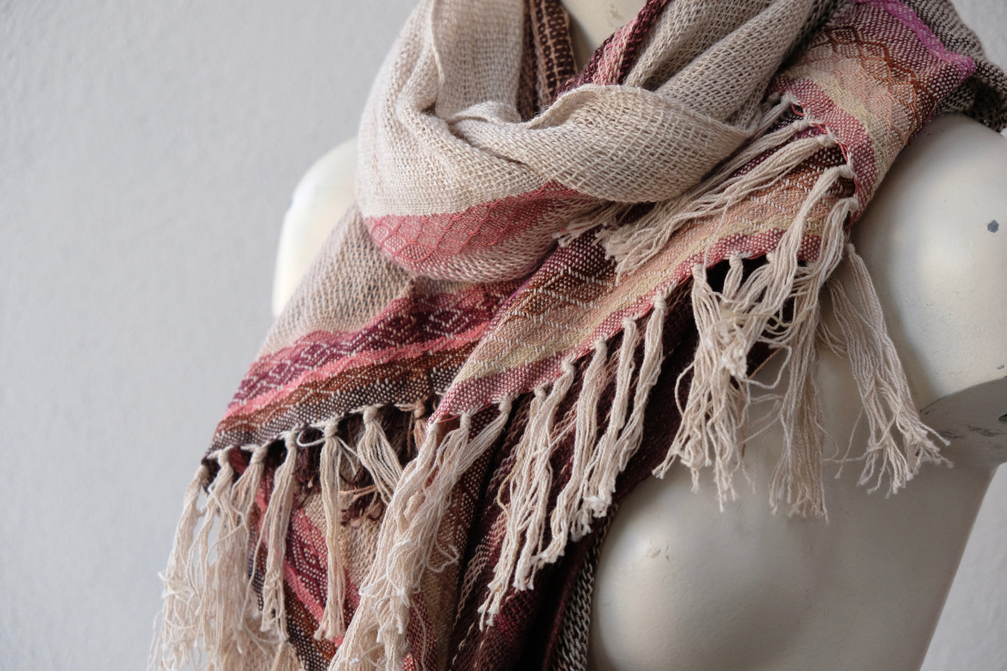 Plant Fiber Ethereal Scarf