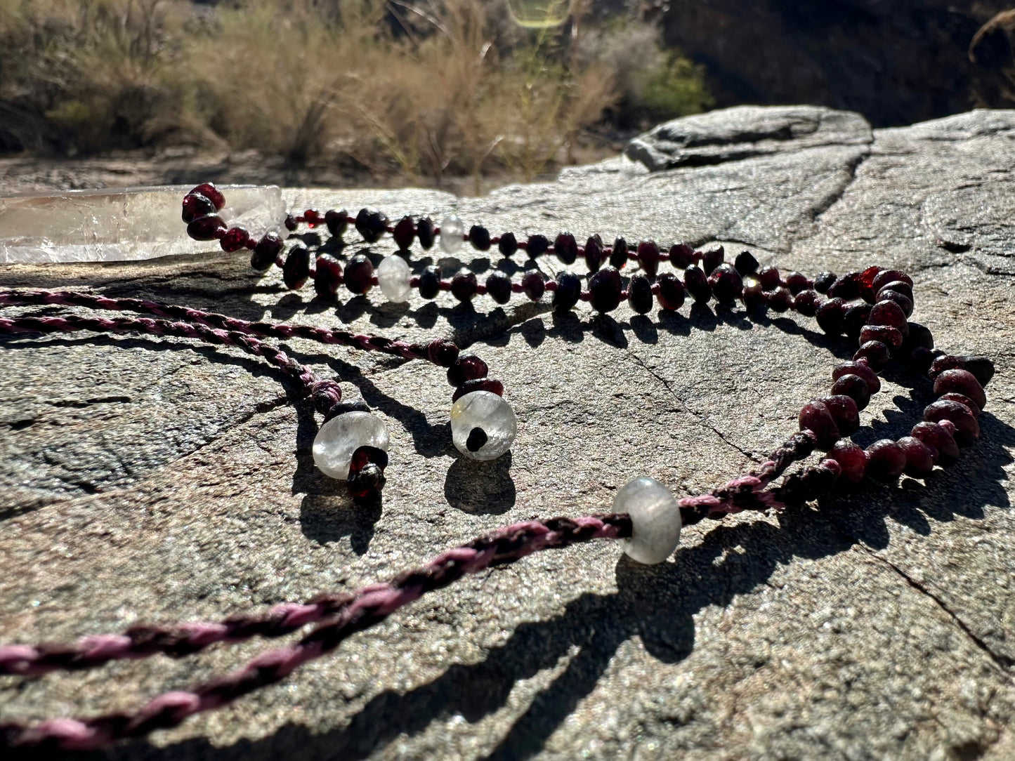 Garnet & Quartz