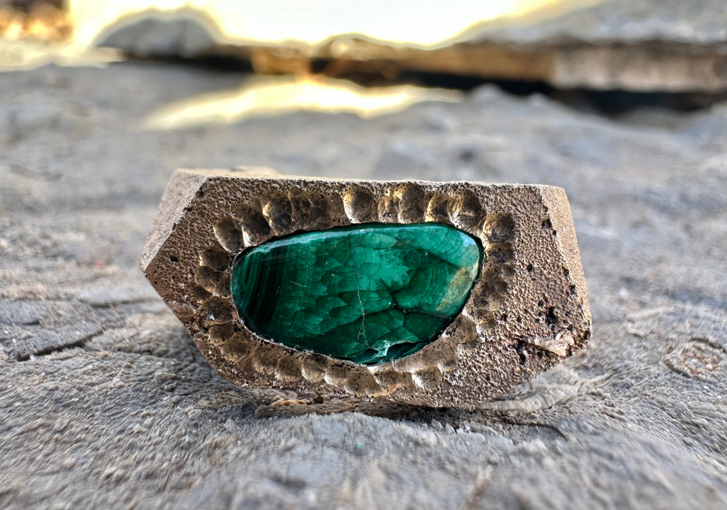 Bronze & Malachite