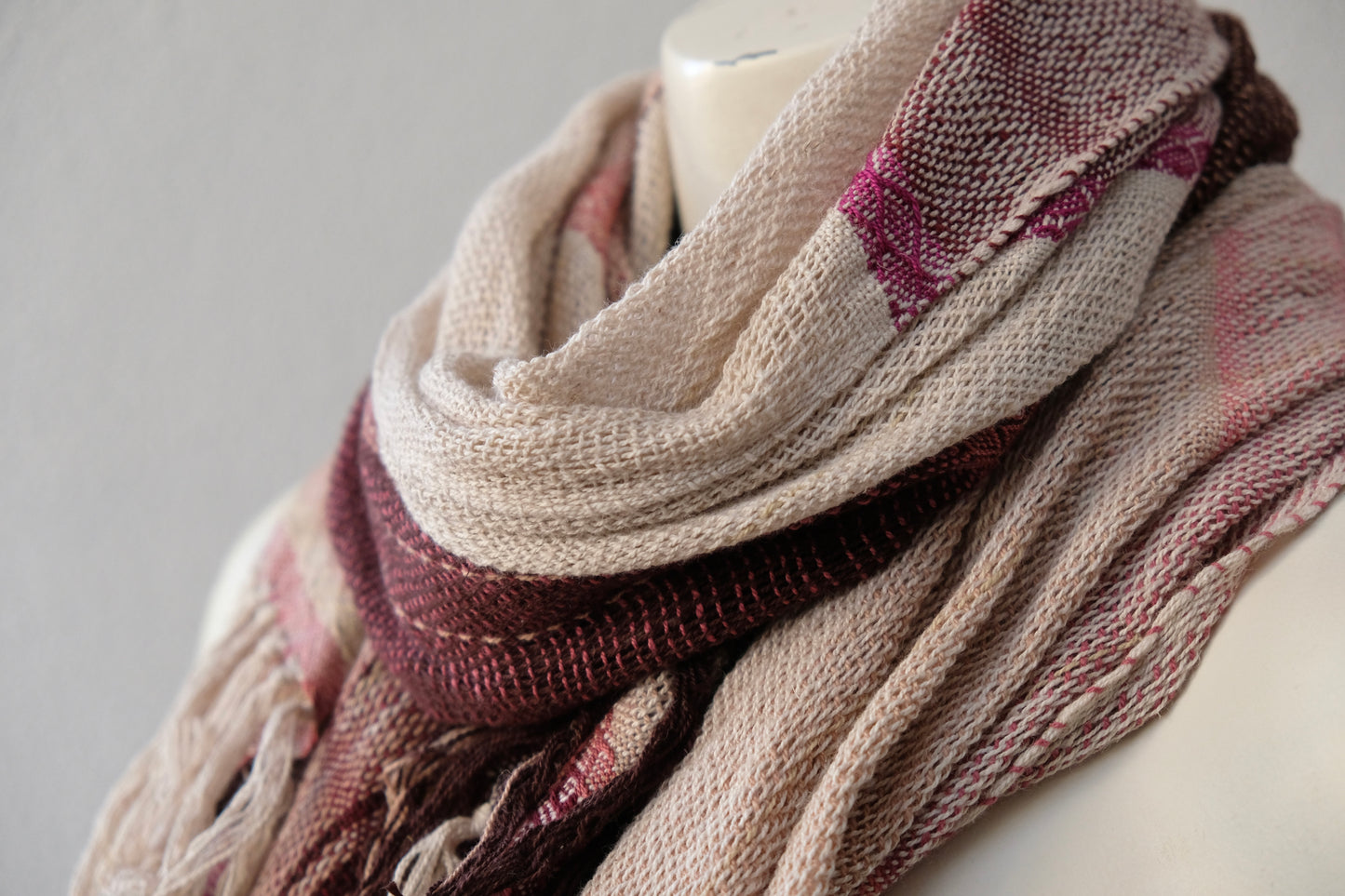 Plant Fiber Ethereal Scarf