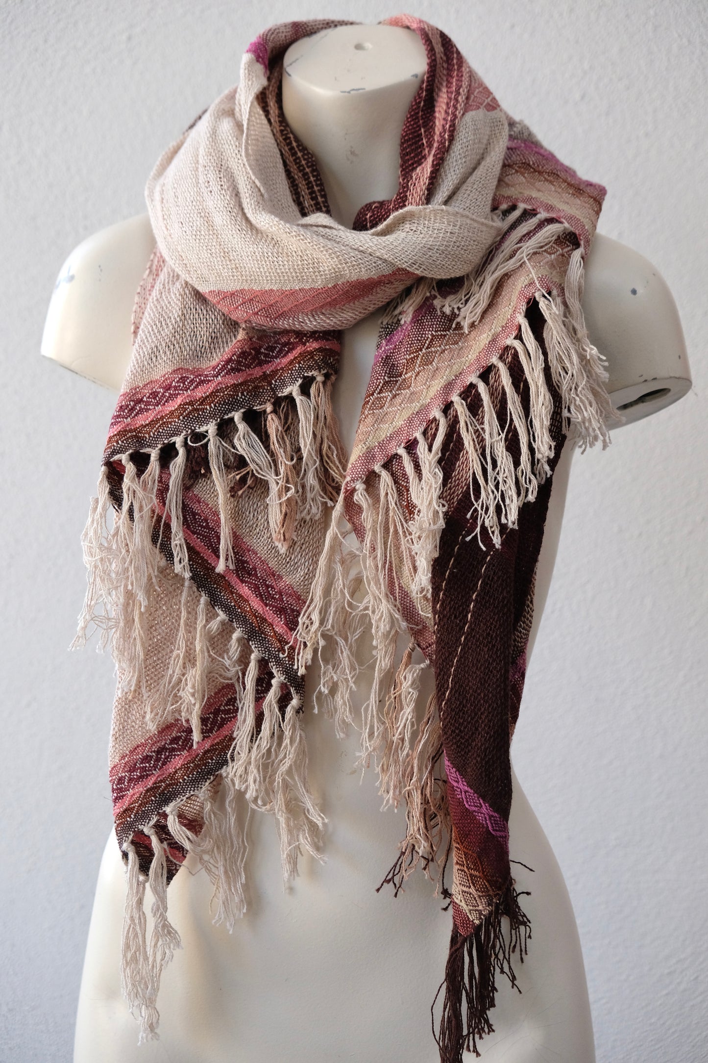 Plant Fiber Ethereal Scarf